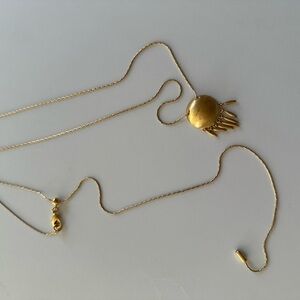 Dean Davison Elegant Gold Pendant Necklace